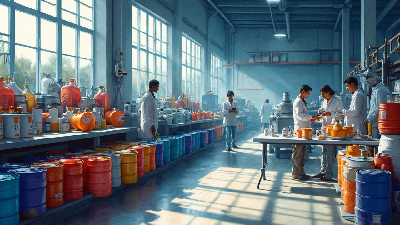 How Imported Chemicals are Used
