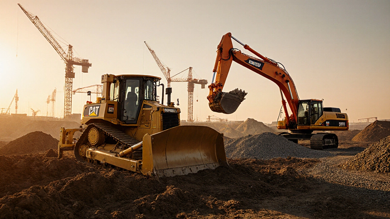 Caterpillar vs Komatsu: Which Heavy‑Equipment Giant Is Bigger?